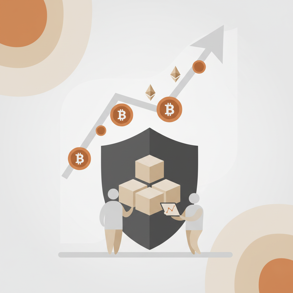 Dijital finansal büyüme grafiği ve yatırım konsepti